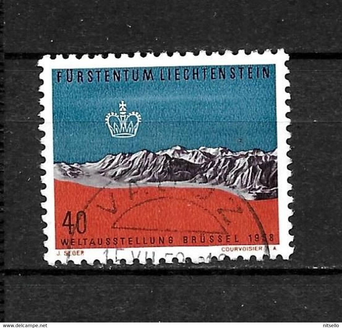 LOTE 2237  /// LIECHTENSTEIN    YVERT Nº: 332 LUXE     ¡¡¡ OFERTA - LIQUIDATION - JE LIQUIDE - Used Stamps