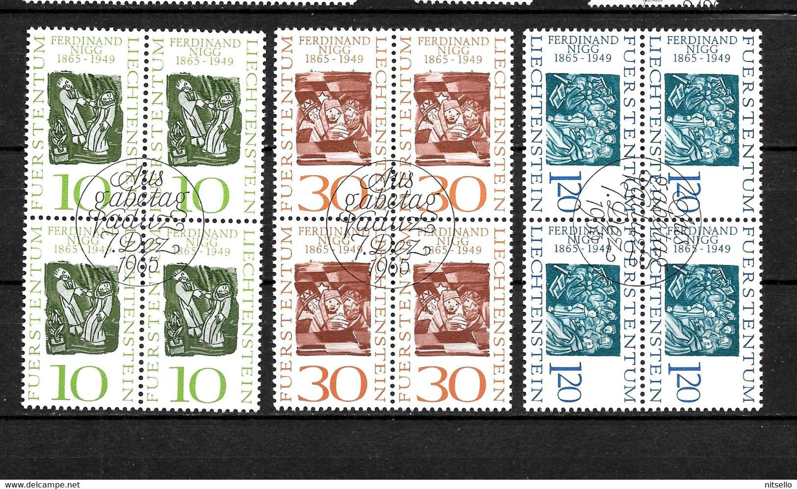 LOTE 2237  /// LIECHTENSTEIN    YVERT Nº: 405/407 LUXE   // CATALOG/COTE: 2,75€   ¡¡¡ OFERTA - LIQUIDATION - JE LIQUIDE - Used Stamps