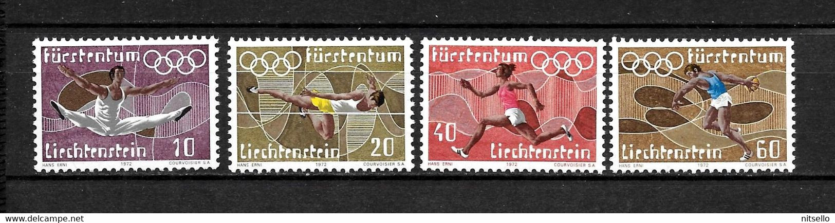 LOTE 2237  /// LIECHTENSTEIN    YVERT Nº:499/502 **MNH  // CATALOG/COTE: 3€  ¡¡¡ OFERTA - LIQUIDATION - JE LIQUIDE - Unused Stamps