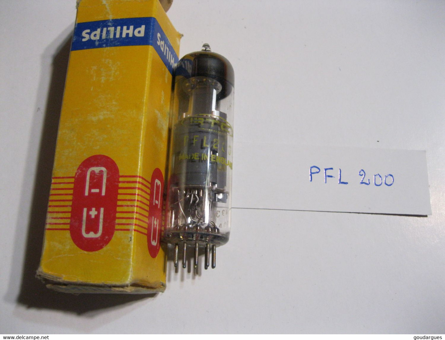 Philips PFL 200 Made In England - Vacuum Tubes