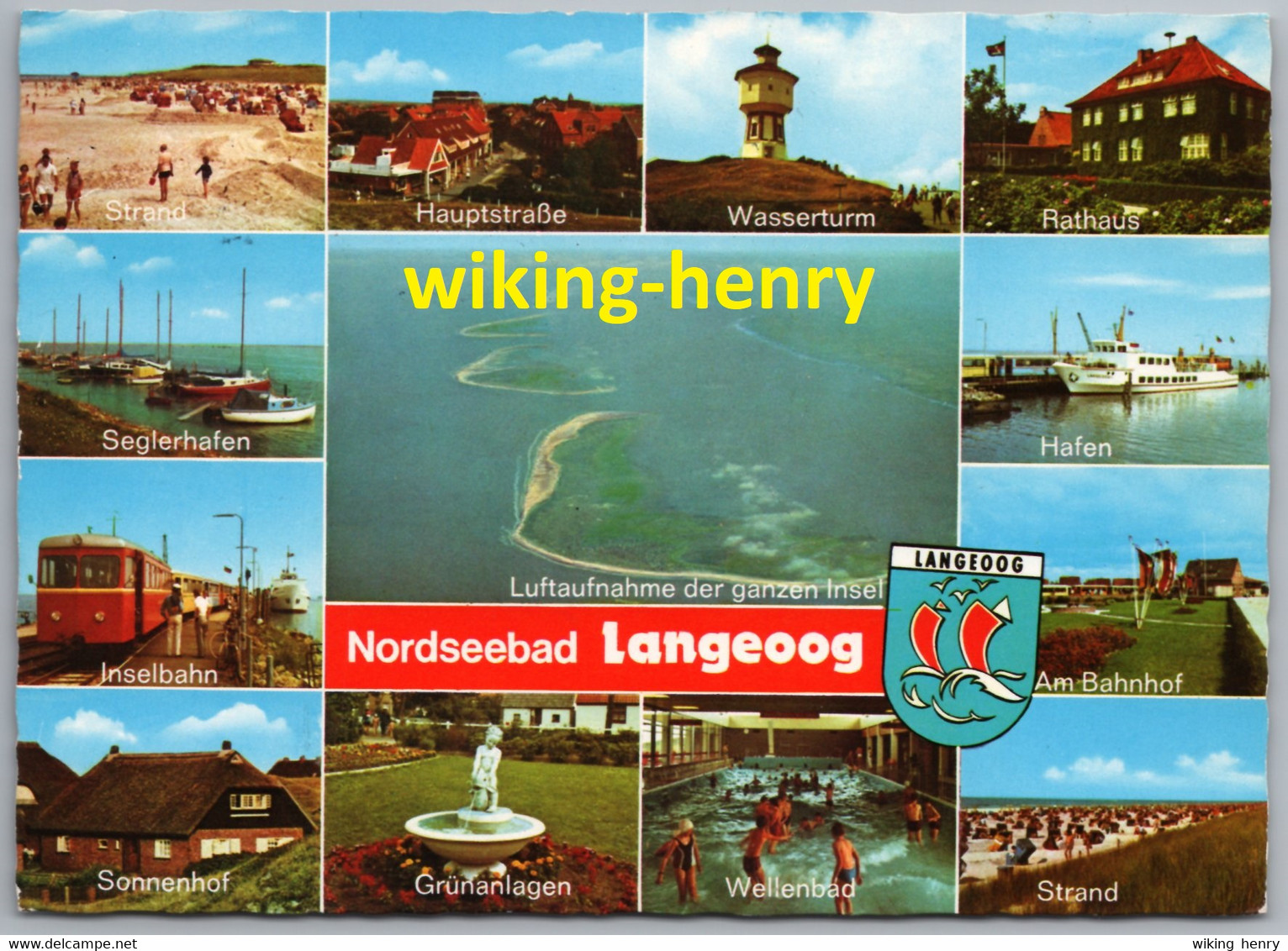 Langeoog - Mehrbildkarte 11 - Langeoog