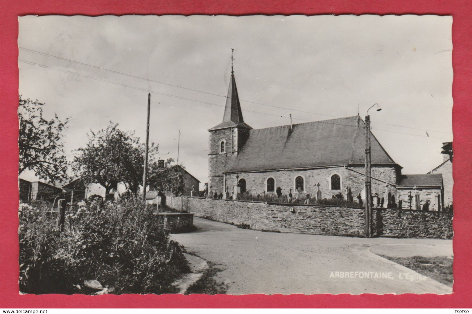 Arbrefontaine - L'Eglise -1966   ( Voir Verso ) - Lierneux