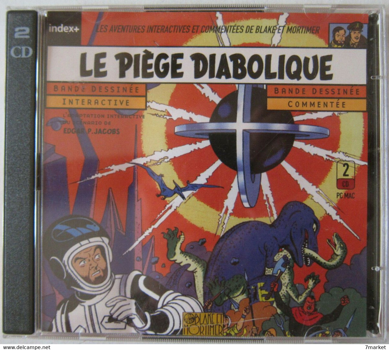 Blake Et Mortimer - Le Piège Diabolique - BD Interactive & BD Commentée. 2 CD - Discos & CD