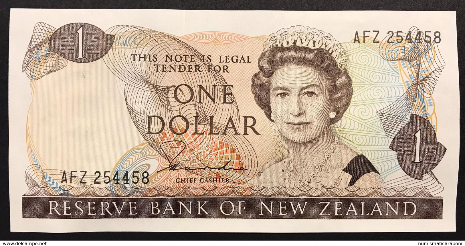 Nuova Zelanda NEW ZEALAND 1 Dollar 1981 Pick#169a Sup/a.unc LOTTO 2645 - Nueva Zelandía