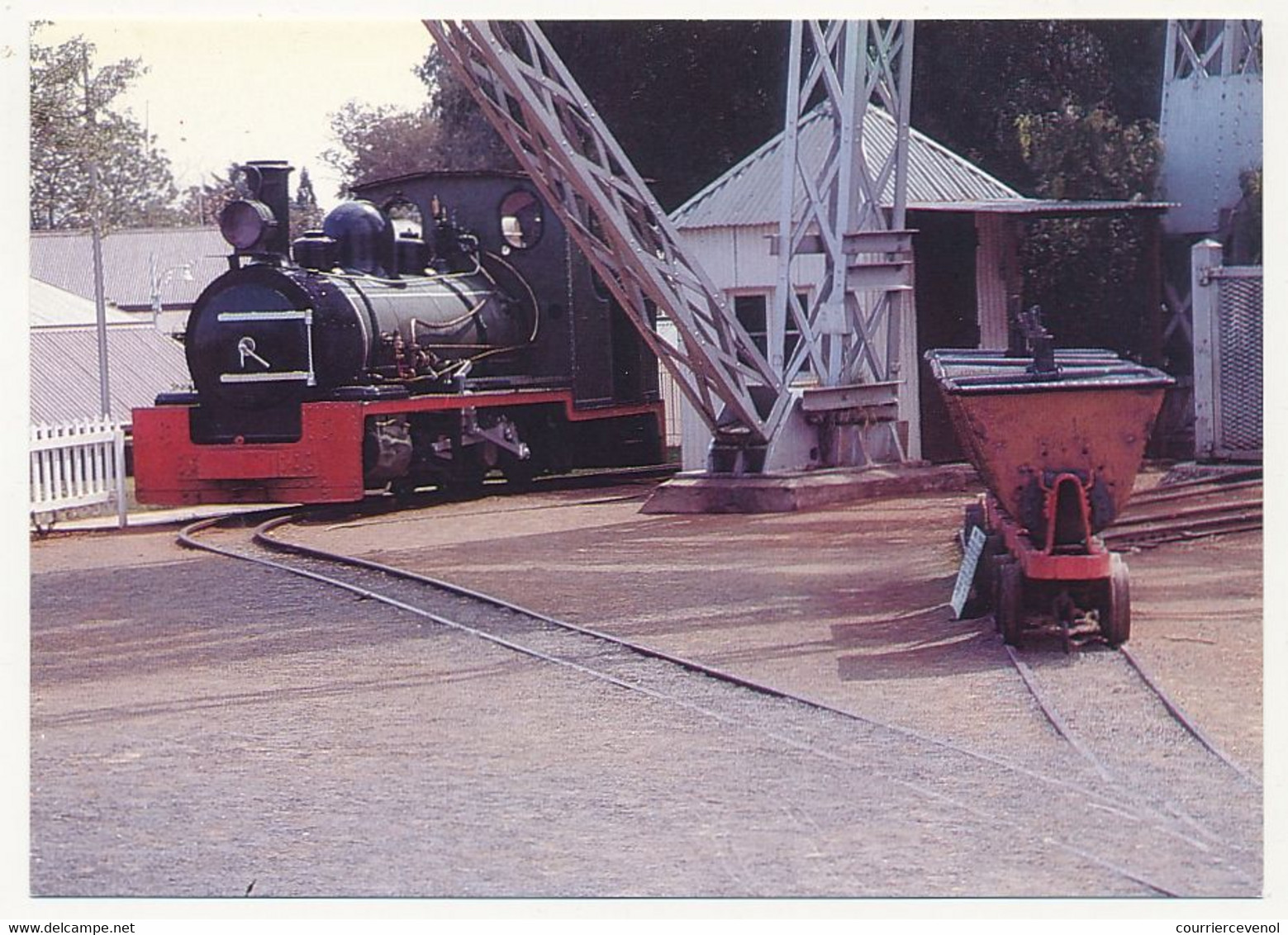 4 CPM - AFRIQUE DU SUD - Kimberley Mine Museum - Locomotives Et Divers - Afrique Du Sud