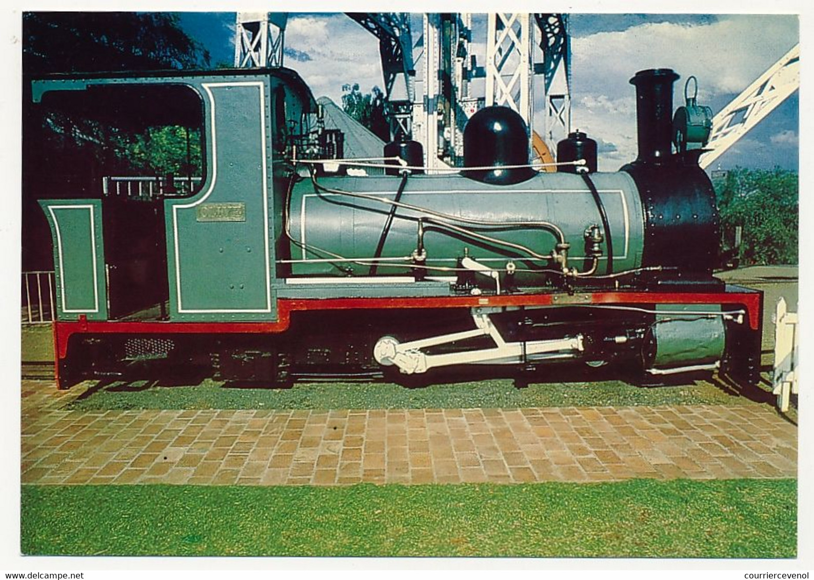 4 CPM - AFRIQUE DU SUD - Kimberley Mine Museum - Locomotives Et Divers - Südafrika