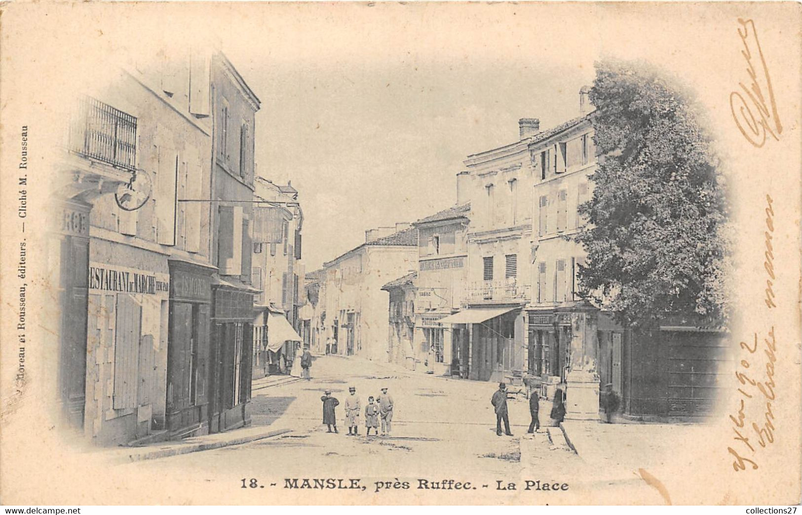 16-MANSLE- PRES RUFFEC, LA PLACE - Mansle