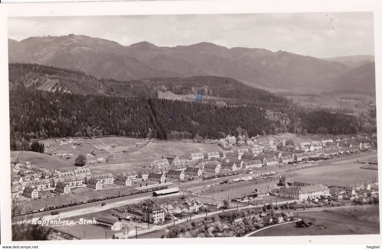 1950, Österreich, Kapfenberg,  Luftaufnahme, Steiermark - Kapfenberg