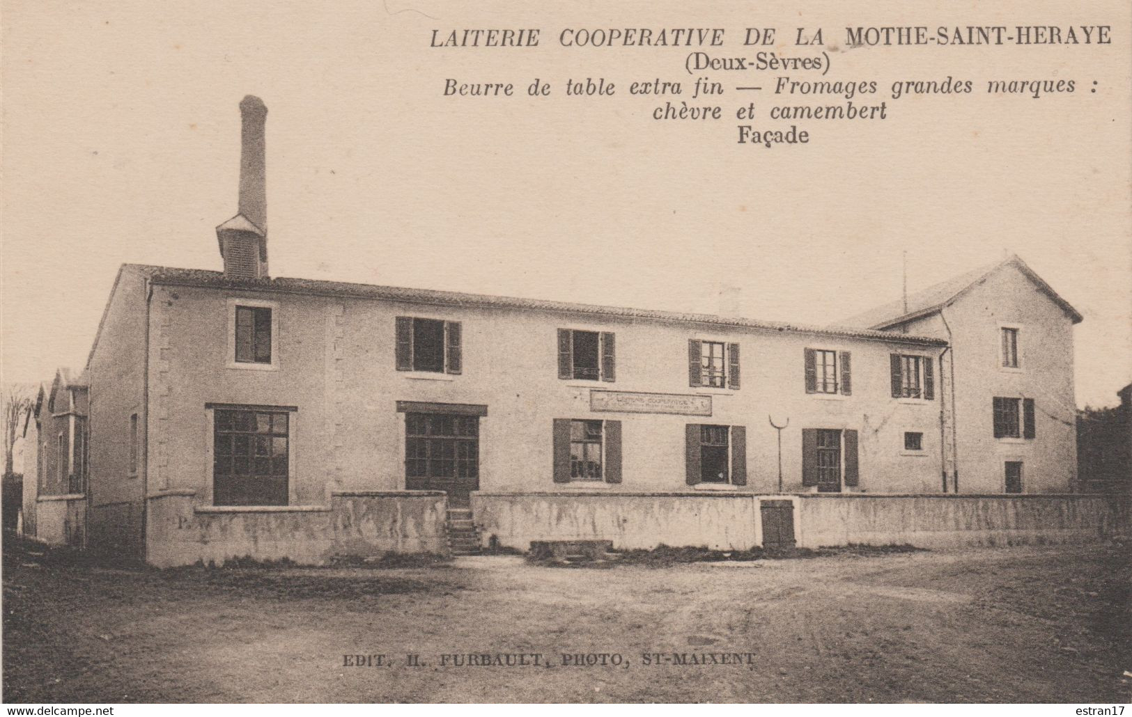 79 LA MOTHE-SAINT-HERAYE LAITERIE COOPERATIVE - La Mothe Saint Heray