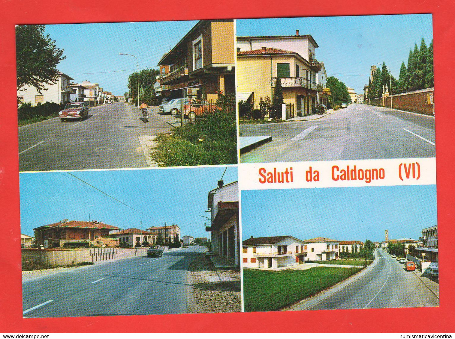 Caldogno Vicenza Cpa Anni 70  4 Vedutine - Vicenza