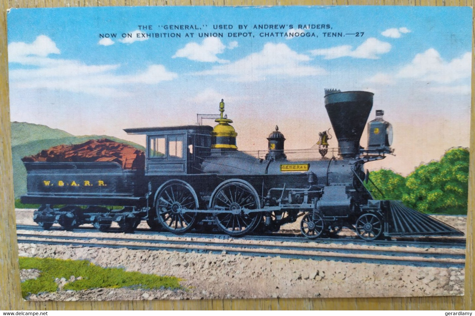 Chattanooga - Tennessee - Locomotive La " GENERALE " Util Par Andrew's  Raiders - - Chattanooga