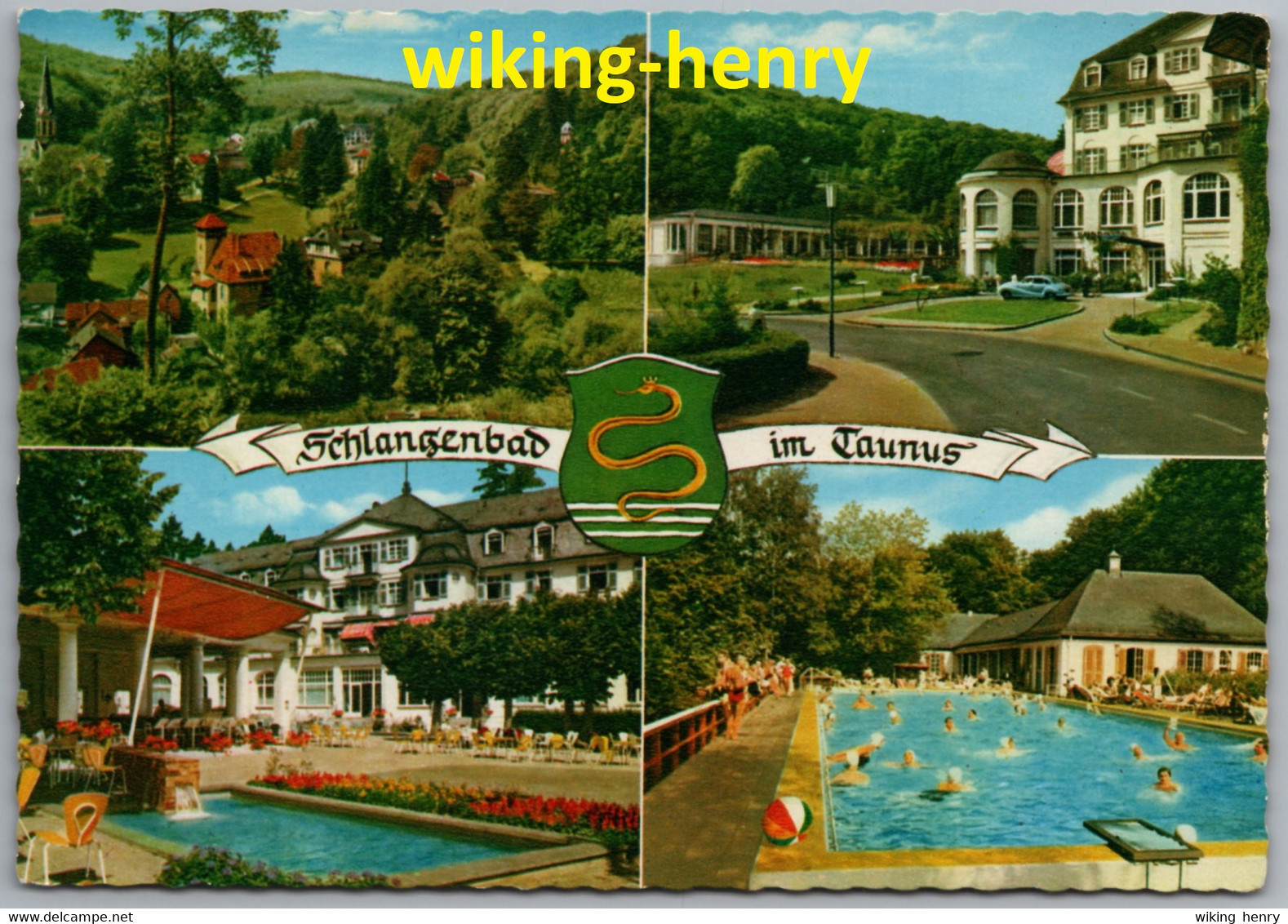 Schlangenbad Im Taunus - Mehrbildkarte 6 - Schlangenbad