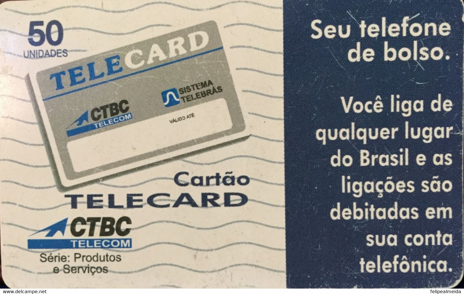 Phone Card Manufactured By CTBC Telecom In 1998 - Series Products And Services - With This Card, When Away From Home - Opérateurs Télécom