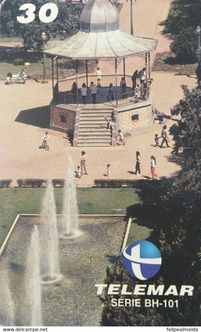 Phone Card Manufactured By Telemig In 2001 - BH-101 Series - Freedom Square Bandstand - Brazil - Cultura