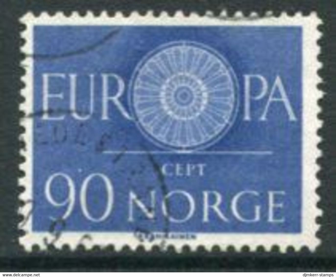 NORWAY 1960 Europa Used.  Michel 449 - Used Stamps
