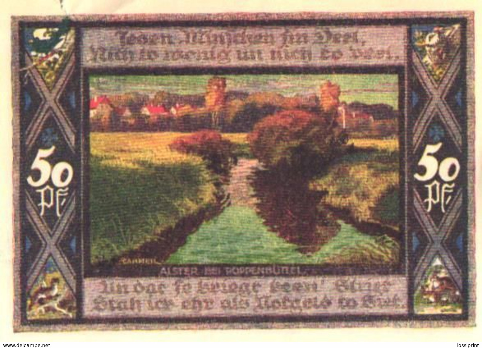 Germany Notgeld:Gemeinde 50 Pfennig, 1921 - Collections