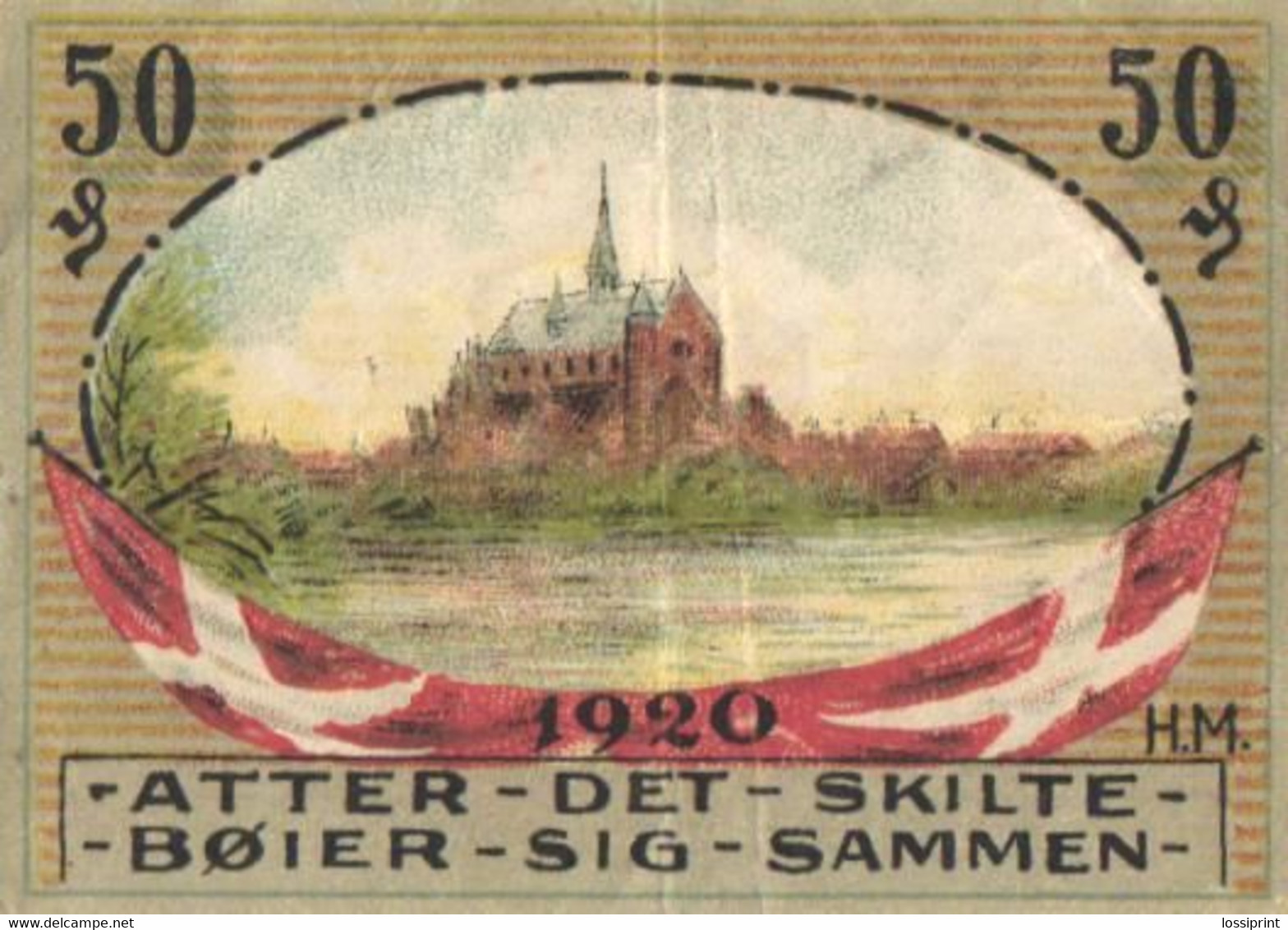 Germany Notgeld:Stadt Hadersleben 50 Pfennig, 1920 - Collections