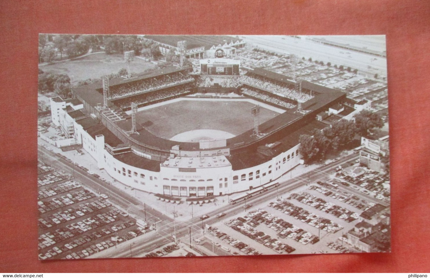 Baseball Stadium.Comiskey Park. Chicago White Sox.         Ref 5502 - Baseball