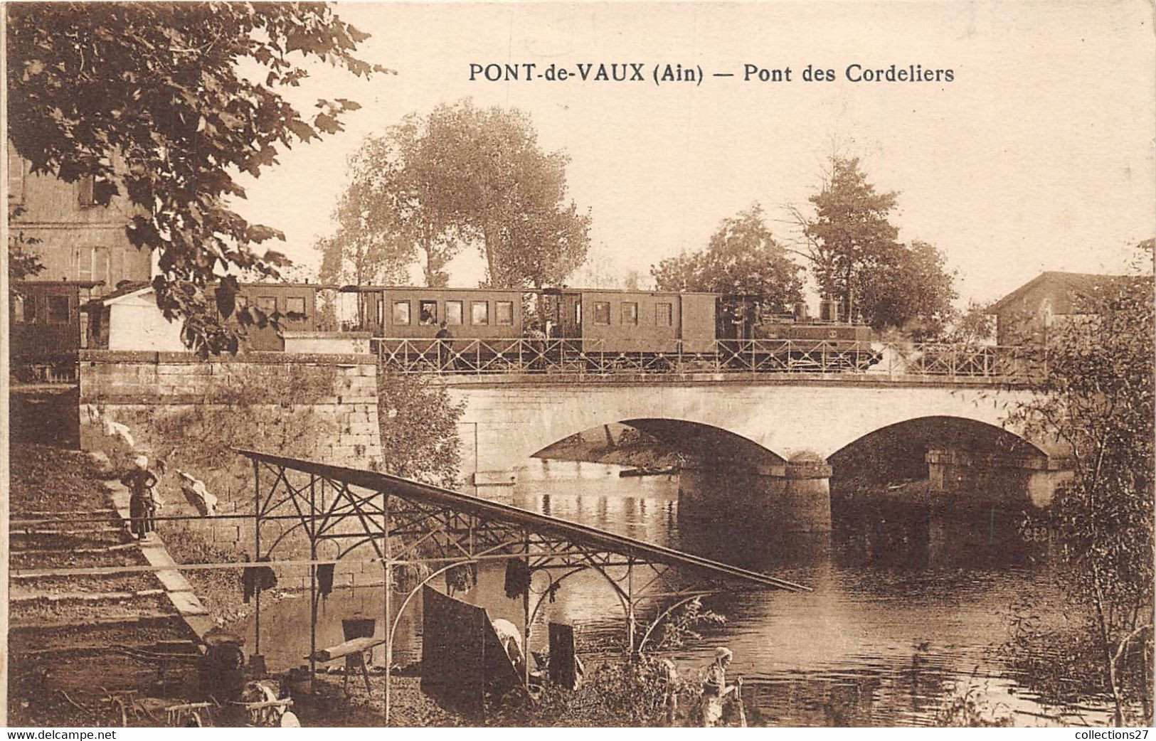 01-PONT-DE-VAUX- PONT DES CORDELIERS - Pont-de-Vaux