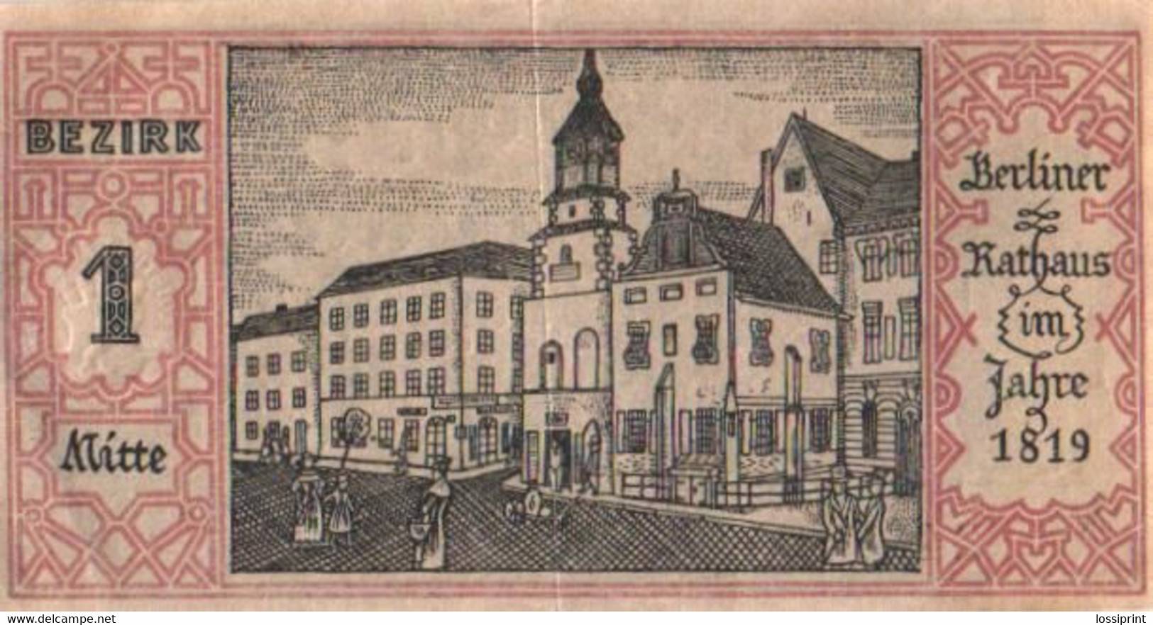 Germany Notgeld:Stadtkassenschein Berlin 50 Pfennig, 1, 1921 - Collections