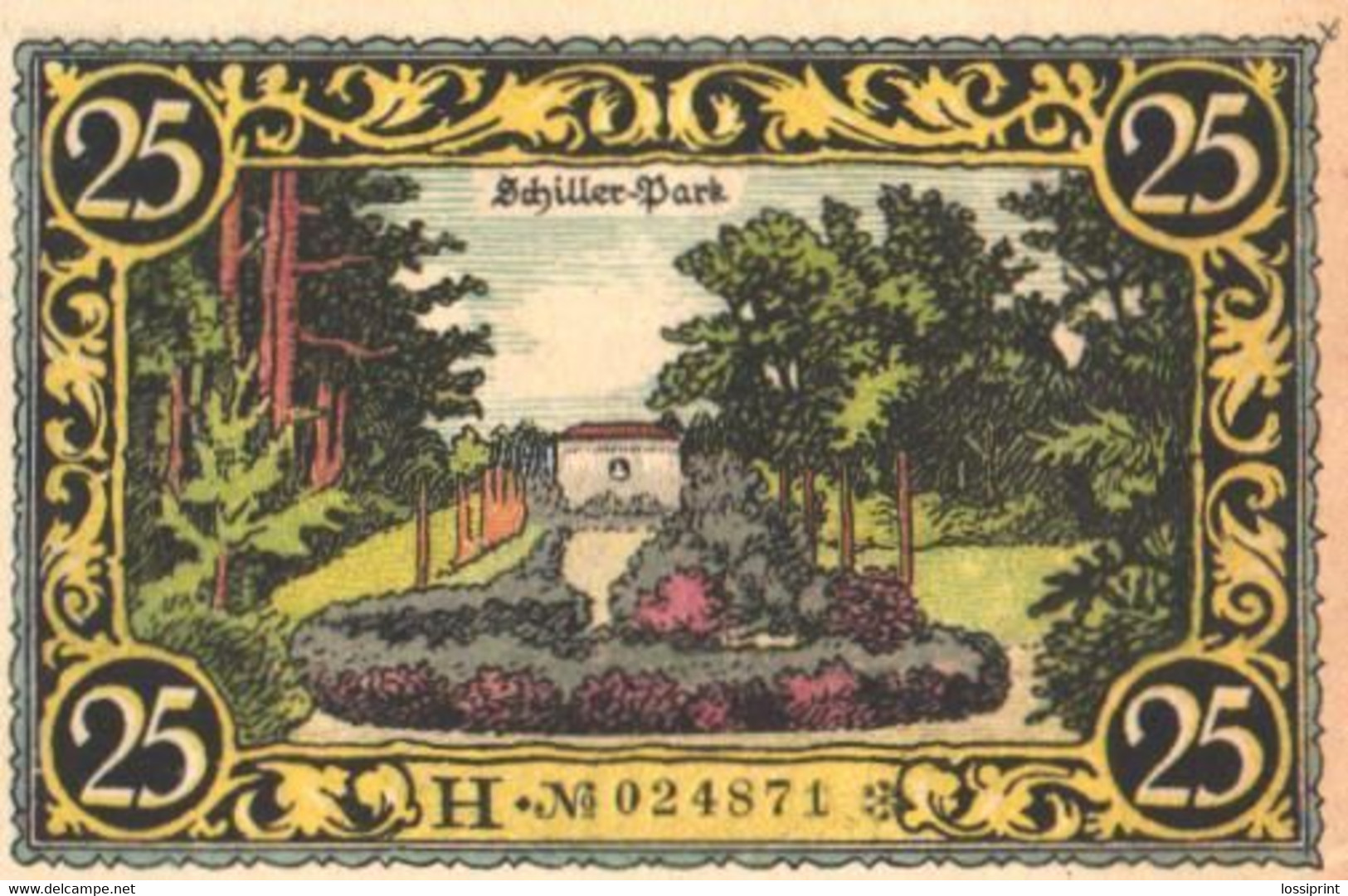 Germany Notgeld:Brandenburg 25 Pfennig, 1921 - Collezioni