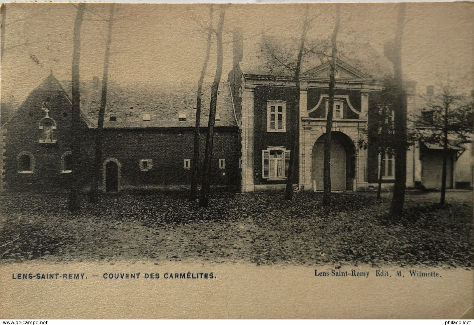 Lens Saint Remy (Hannuit) Couvent Des Carmelites 1912? - Hannuit