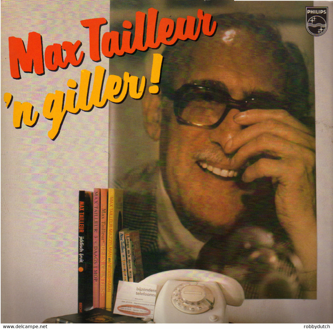 * LP *  MAX TAILLEUR - ' N GILLER (Holland 1979 EX!!) - Humor, Cabaret