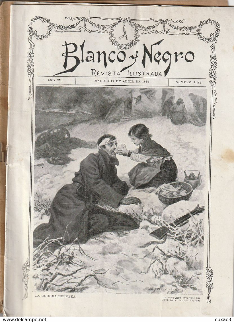 Tauro Signo De Abril , MADRID 11 Avril 1915 , équipe De Foot De BILBAO - Ohne Zuordnung