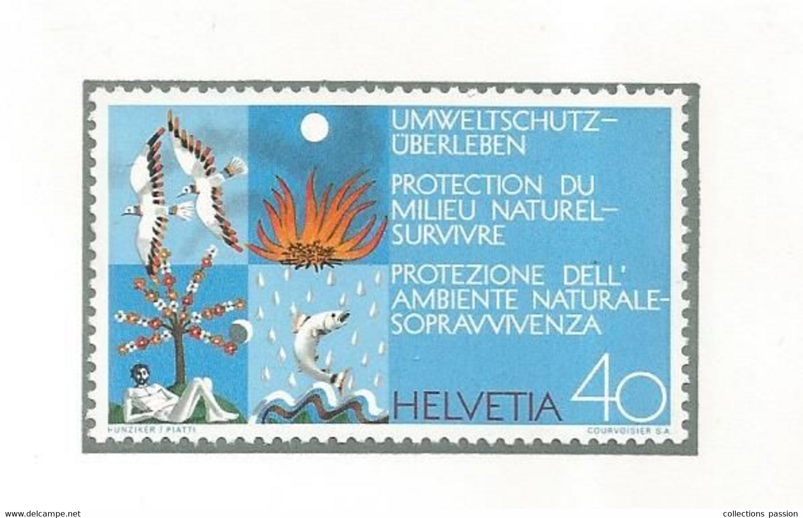 Lettre , NEUF , SUISSE,LAUSANNE 1000,ROTARY INTERNATIONAL , CONGRES MONDIAL , 1973, Enveloppe Officielle - Marcophilie