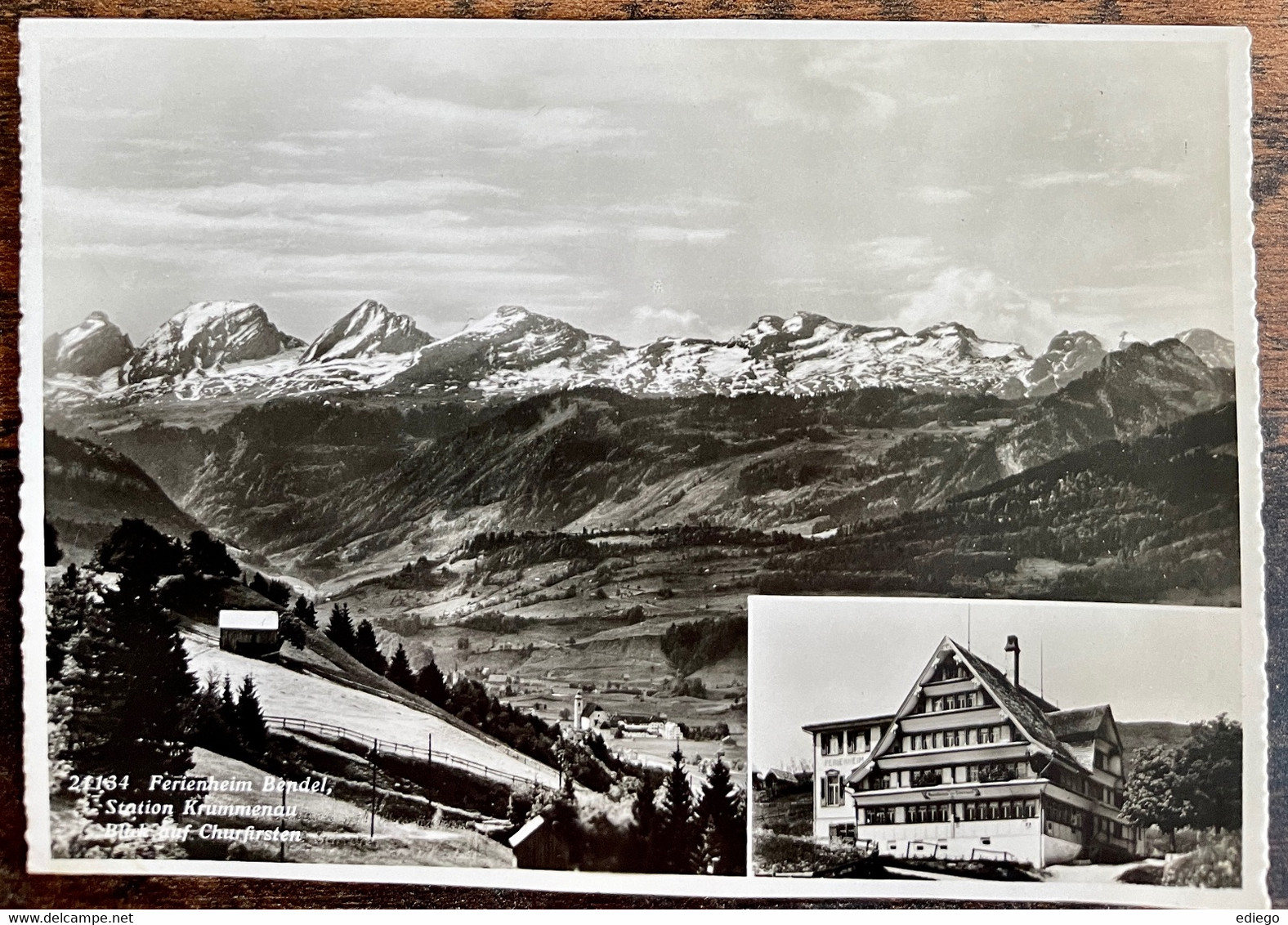 ST. GALLEN:  KRUMMENAU - STATION - BENDEL 1941 - Krummenau