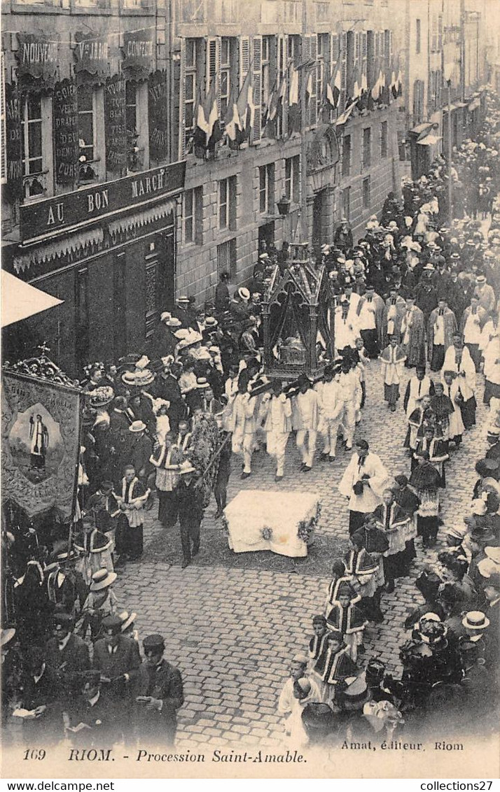 63-RIOM- PROCESSION SAINT-AMABLE - Riom