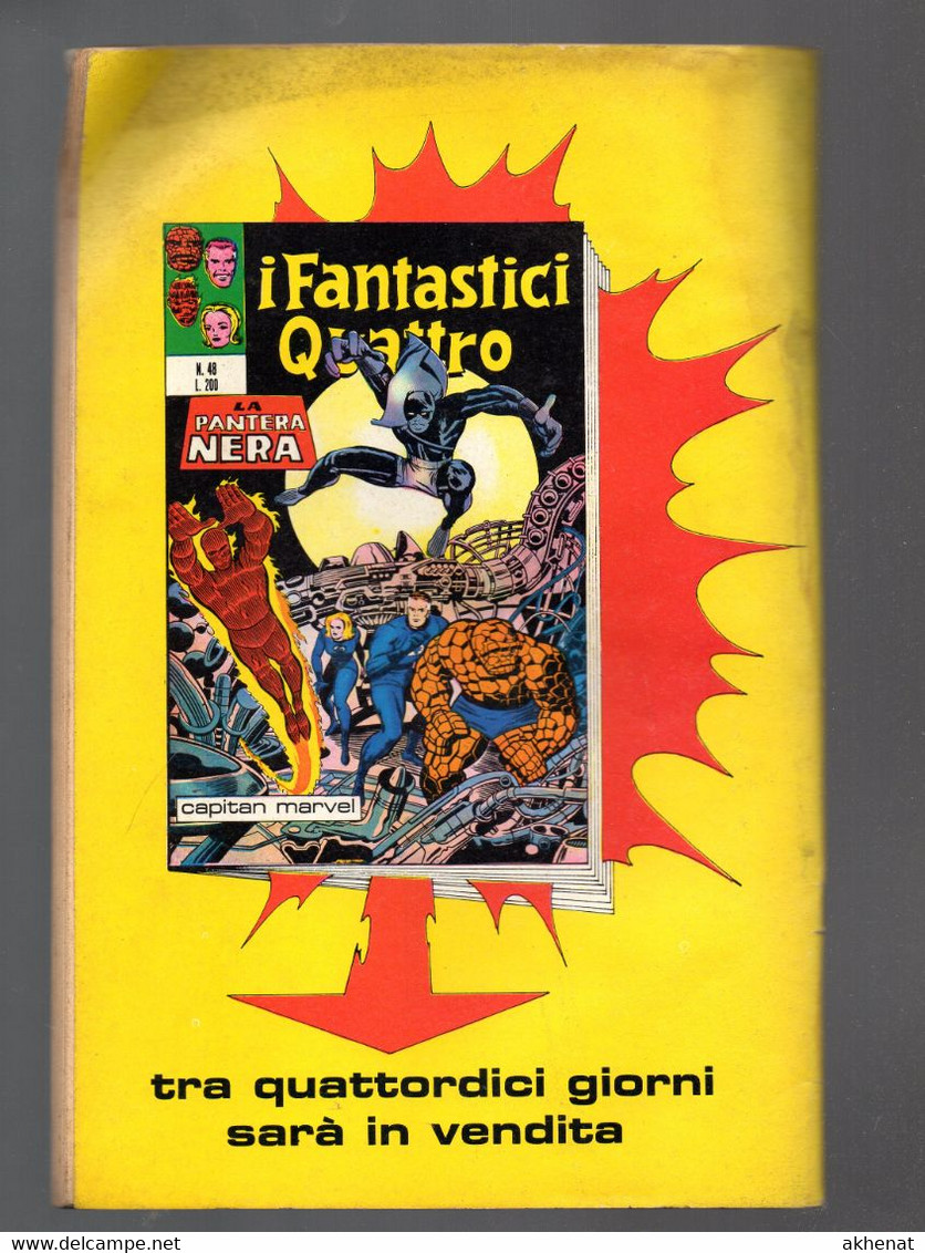 BIG - I FANTASTICI QUATTRO Ed. Corno N. 47 Con Dottor Destino E Capitan Marvel. Usato Poco Fresco - Super Eroi