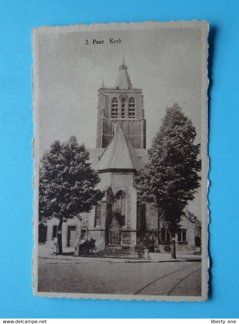 Kerk PEER ( Uitg. Drukk. Jonckheere & Castro - 2 ) Anno 19?? ( Zie / Voir Scan ) ! - Peer