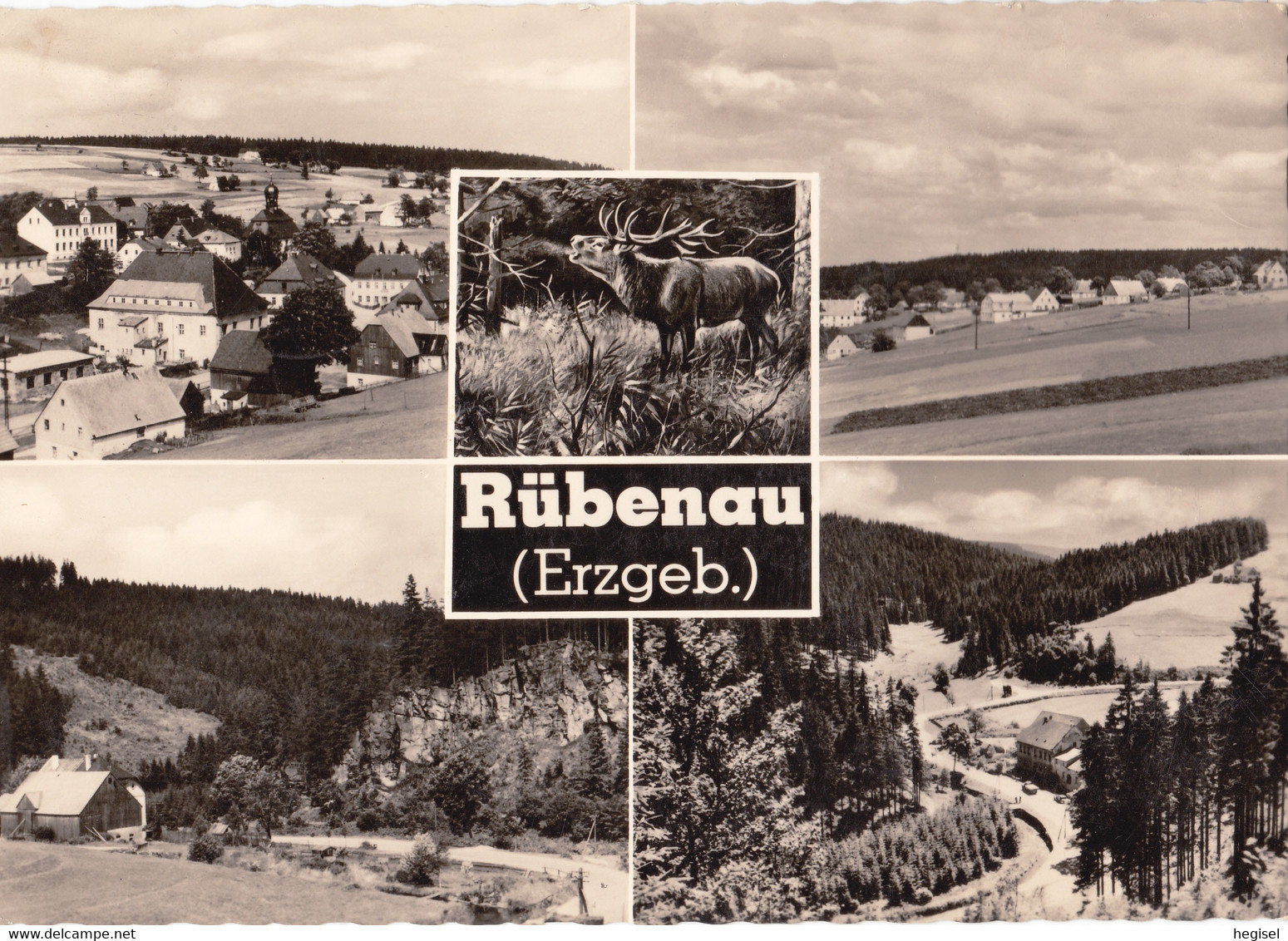 1962, DDR, Rübenau Im Erzgebirge - Marienberg