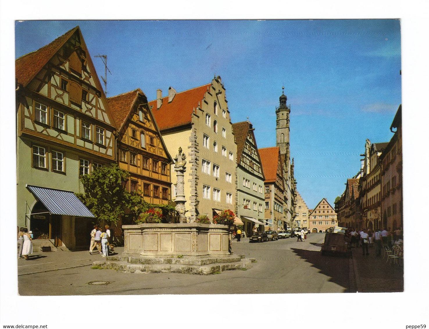 Cartolina Postale - Germania - Rothenburg -  Viaggiata - Buchen