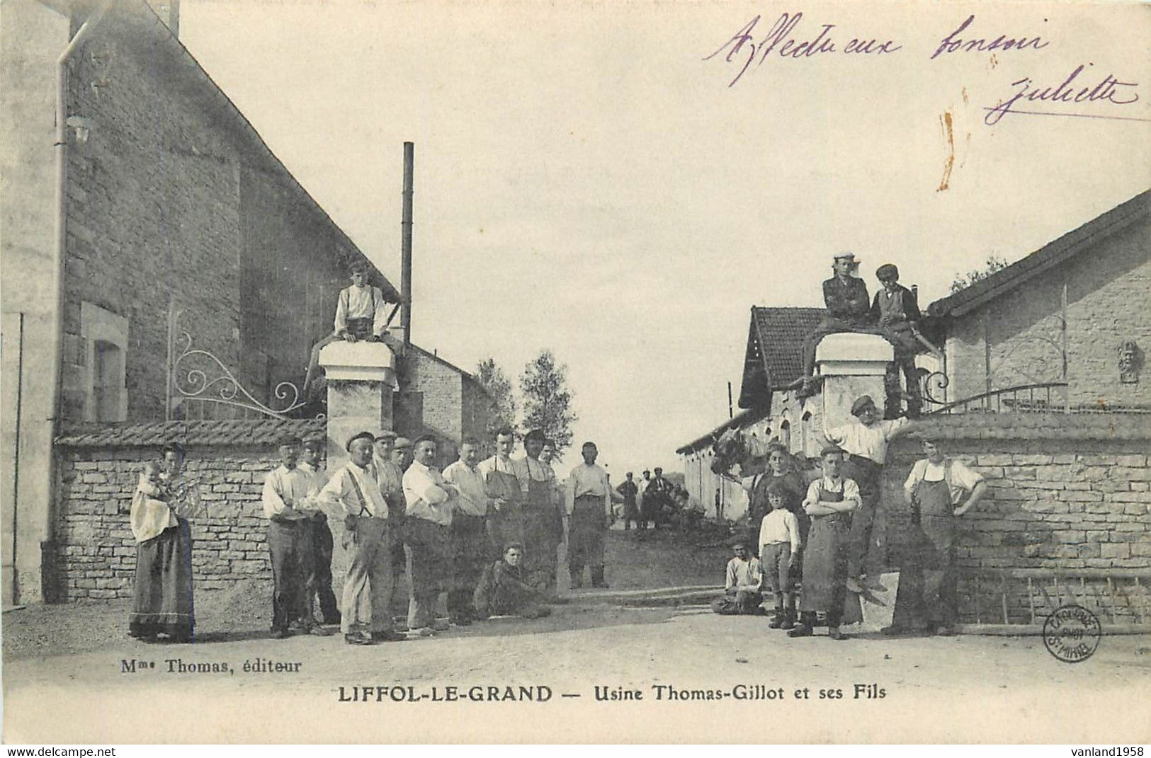 LIFFOL Le GRAND-usine Thomas-Gillot Et Ses Fils - Liffol Le Grand