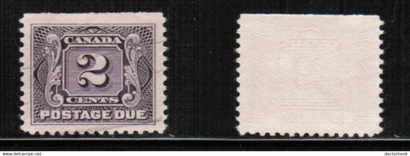 CANADA   Scott # J 2 USED (CONDITION AS PER SCAN) (CAN-99) - Impuestos