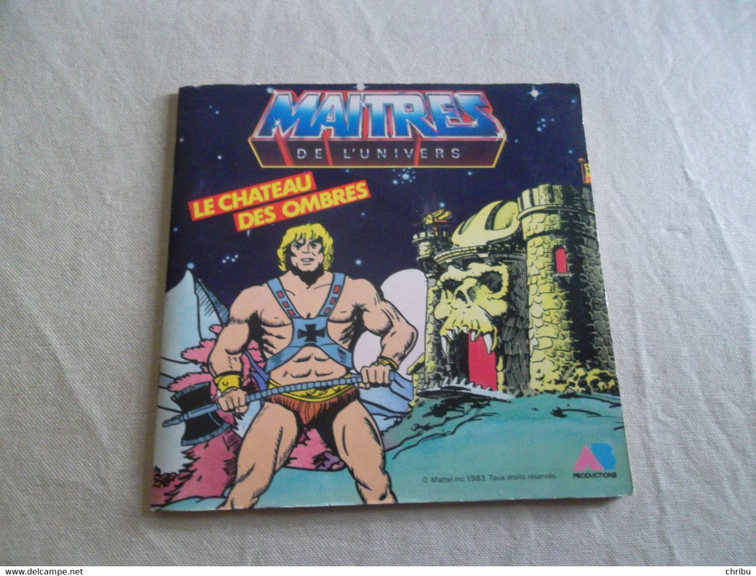 LIVRE DISQUE MAITRES DE L'UNIVERS LE CHATEAU DES OMBRES 1984 - Enfants