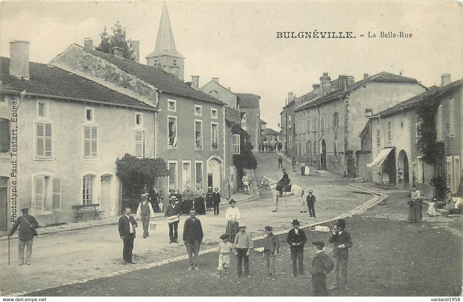 BULGNEVILLE-la Belle Rue - Bulgneville