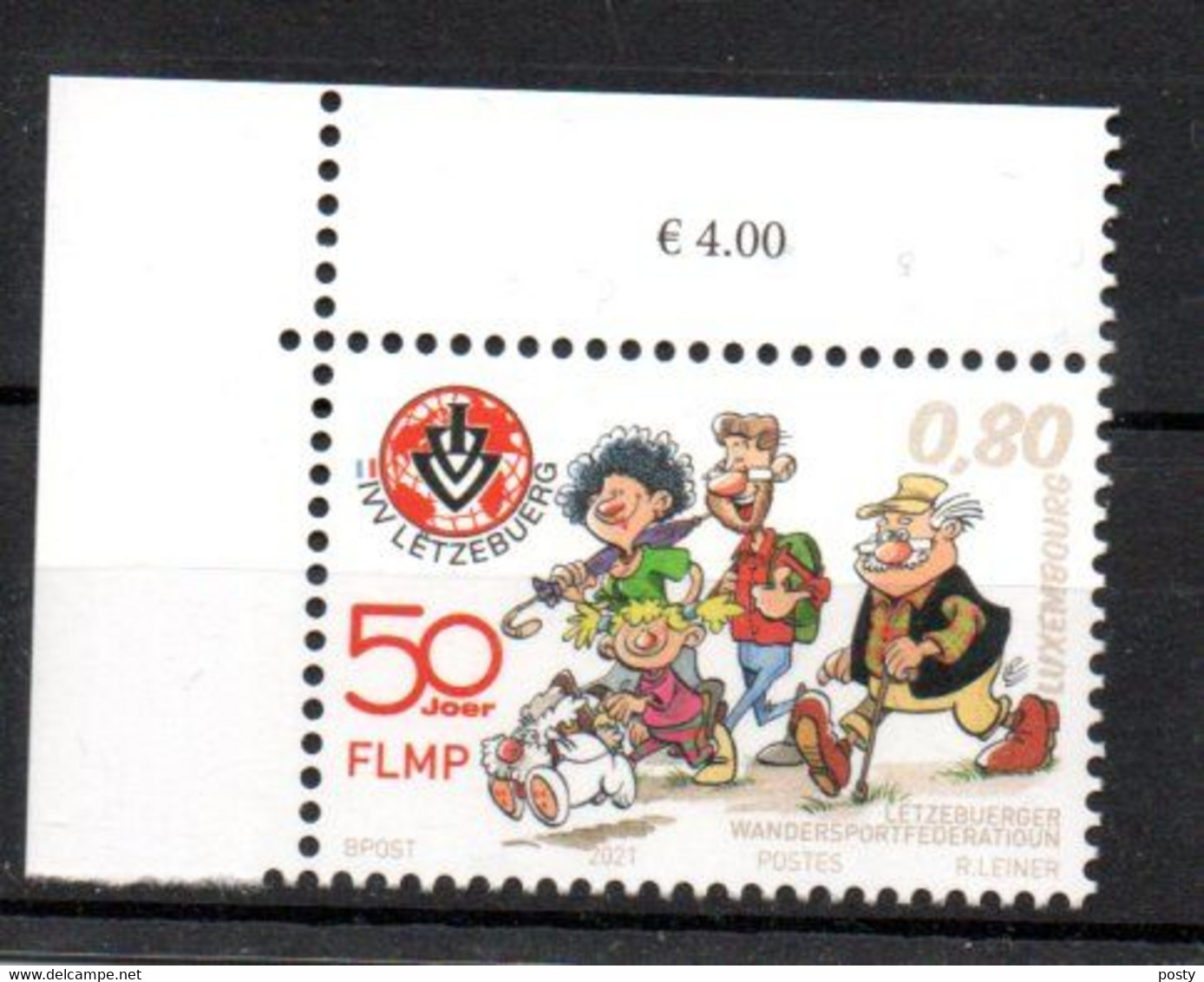 LUXEMBOURG - 2021 - RANDONNEE - WALKING - 50 YEARS OF THE FLMP - 50 ANS DE LA FLMP - - Unused Stamps