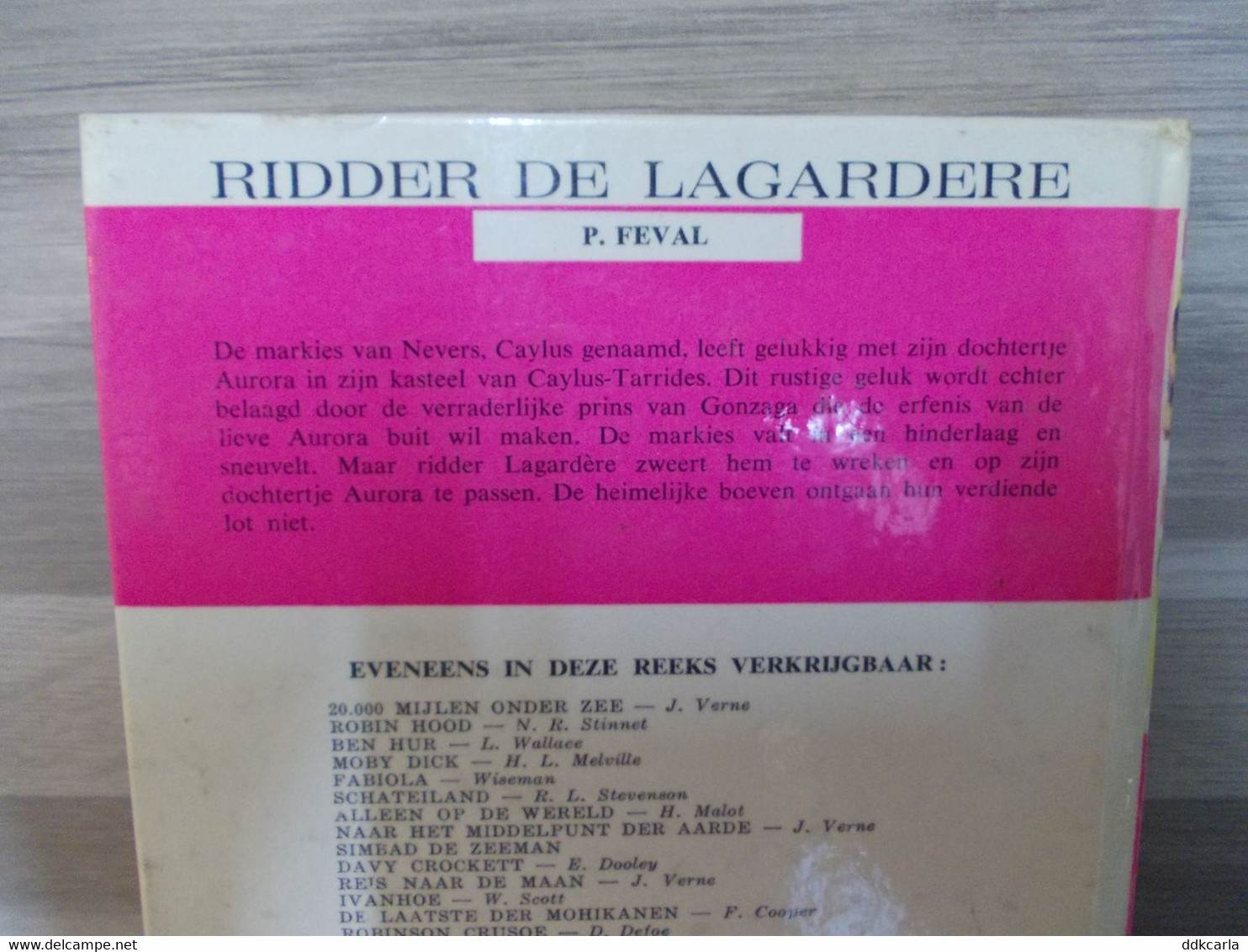 Boek - Heroica Bibliotheek - Ridder De Lagardere - Uitgave 1965 - Juniors