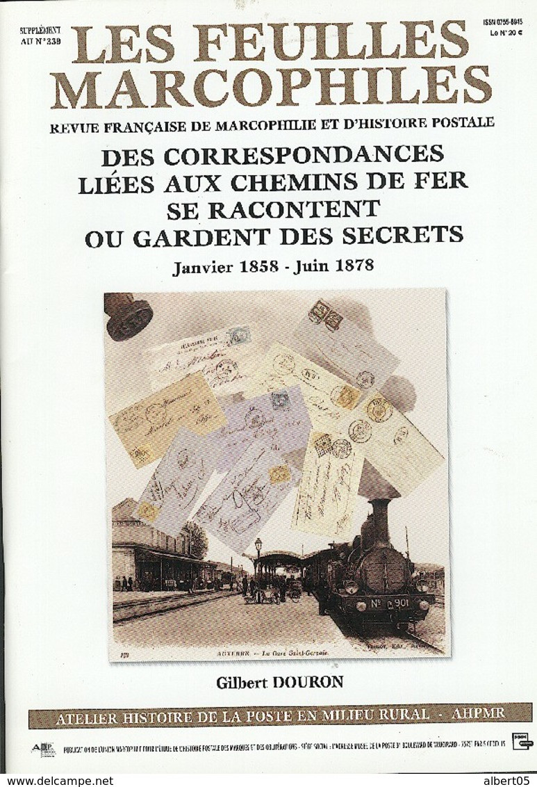 Correspondances Liées Aux Chemins De Fer - Philately And Postal History