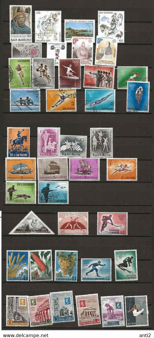 San Marino   Lot 41 Stams   - Used And Unused - Collections, Lots & Series
