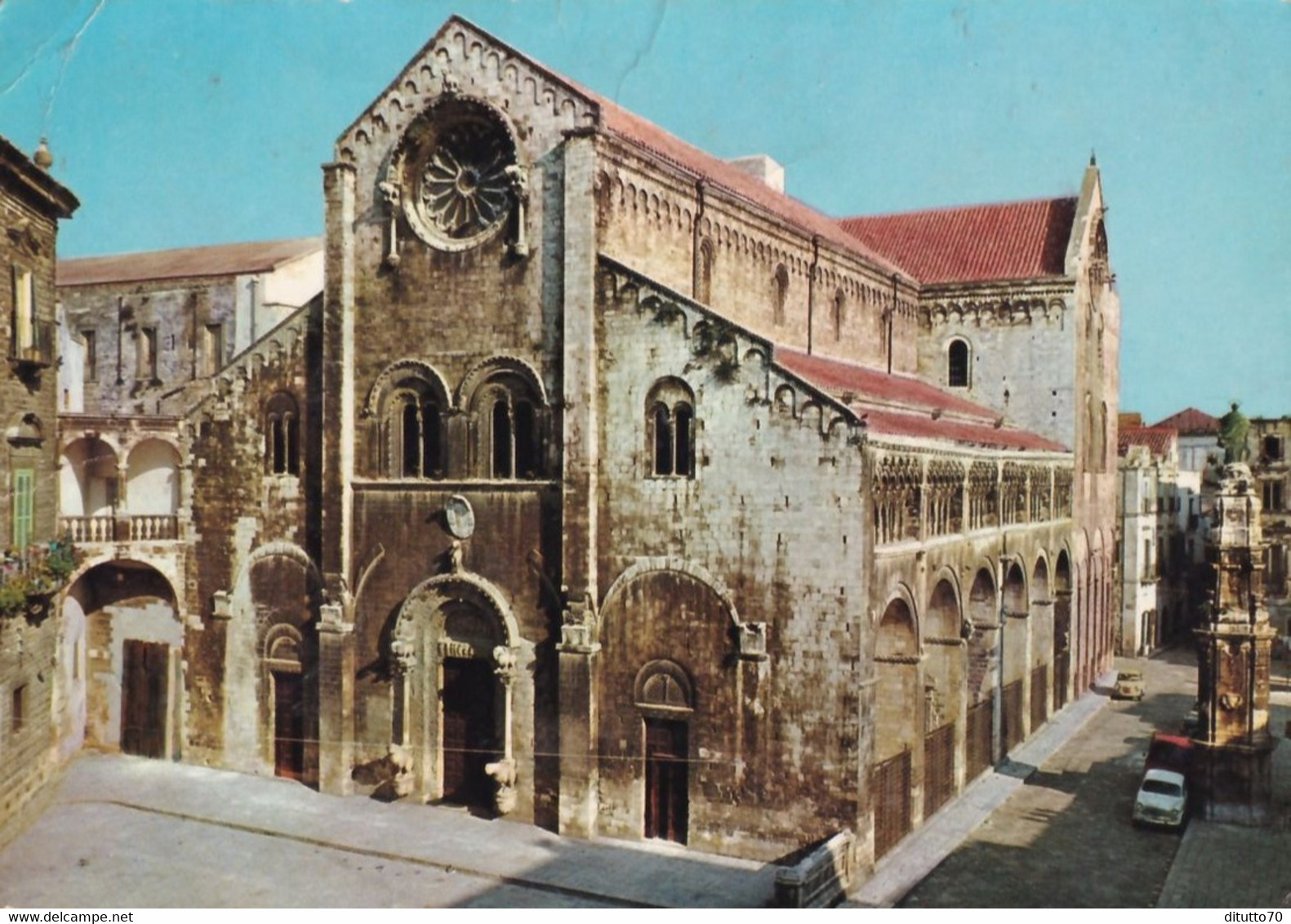 Bitonto - La Cattedrale - Mon.nazionale - Formato Grande Viaggiata – FE390 - Bitonto