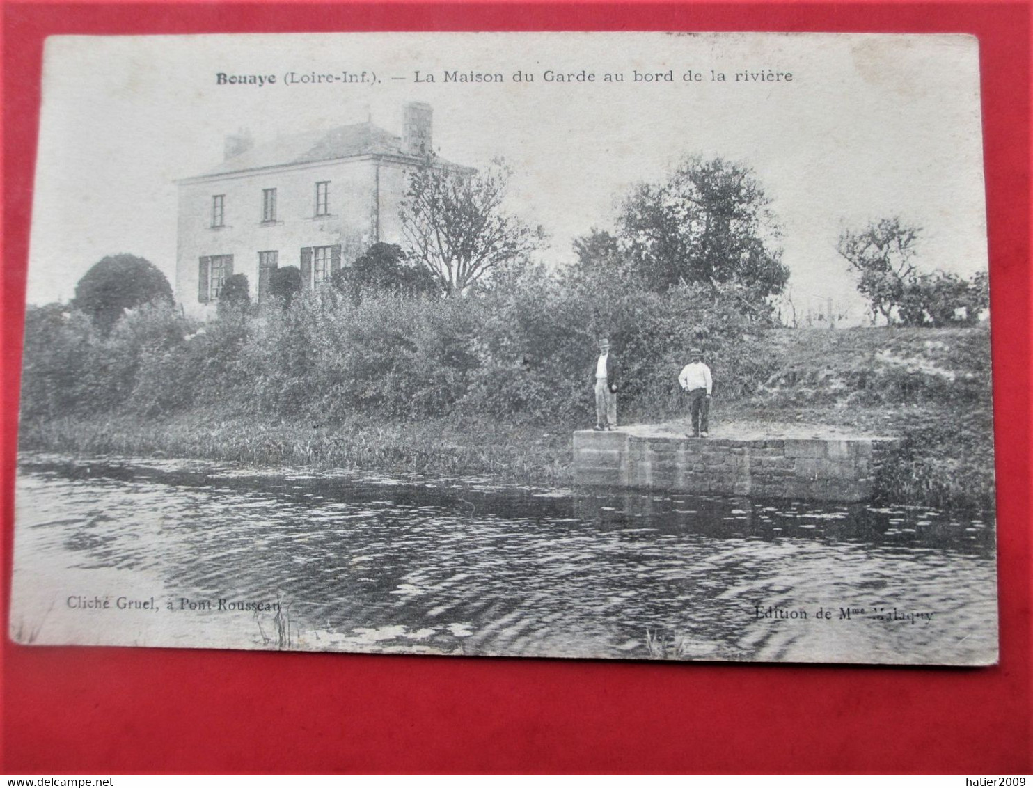 BOUAYE - La Maison Du Garde Au Bord De La Riviere - Animé - Tbe - Bouaye