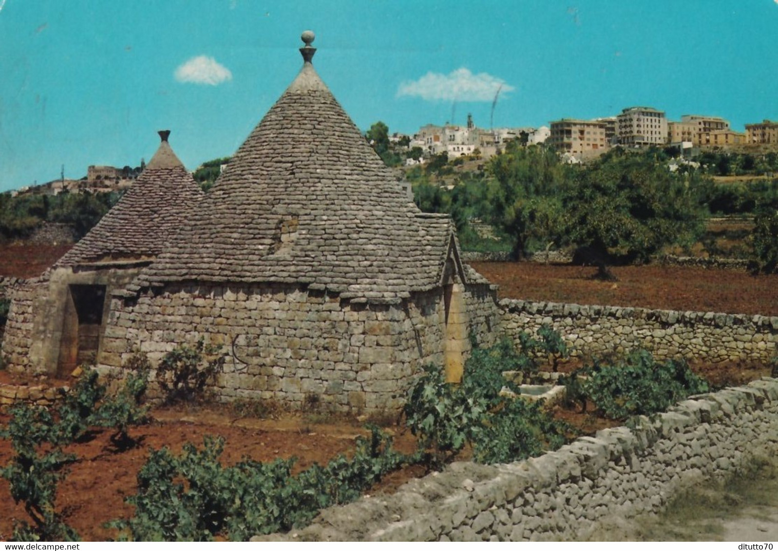 Cisternino - Brindisi - Panorama Della Valle D'itria - Formato Grande Viaggiata – FE390 - Brindisi