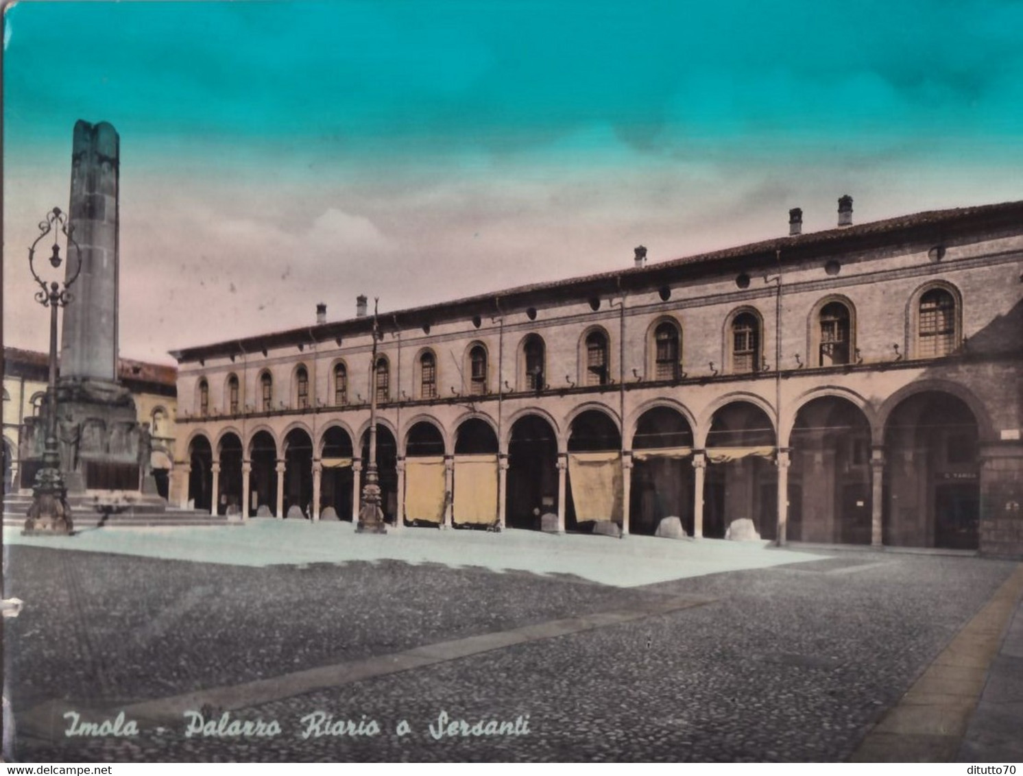 Imola - Palazzo Riario O Sersanti - Formato Grande Viaggiata Mancante Di Affrancatura – FE170 - Imola