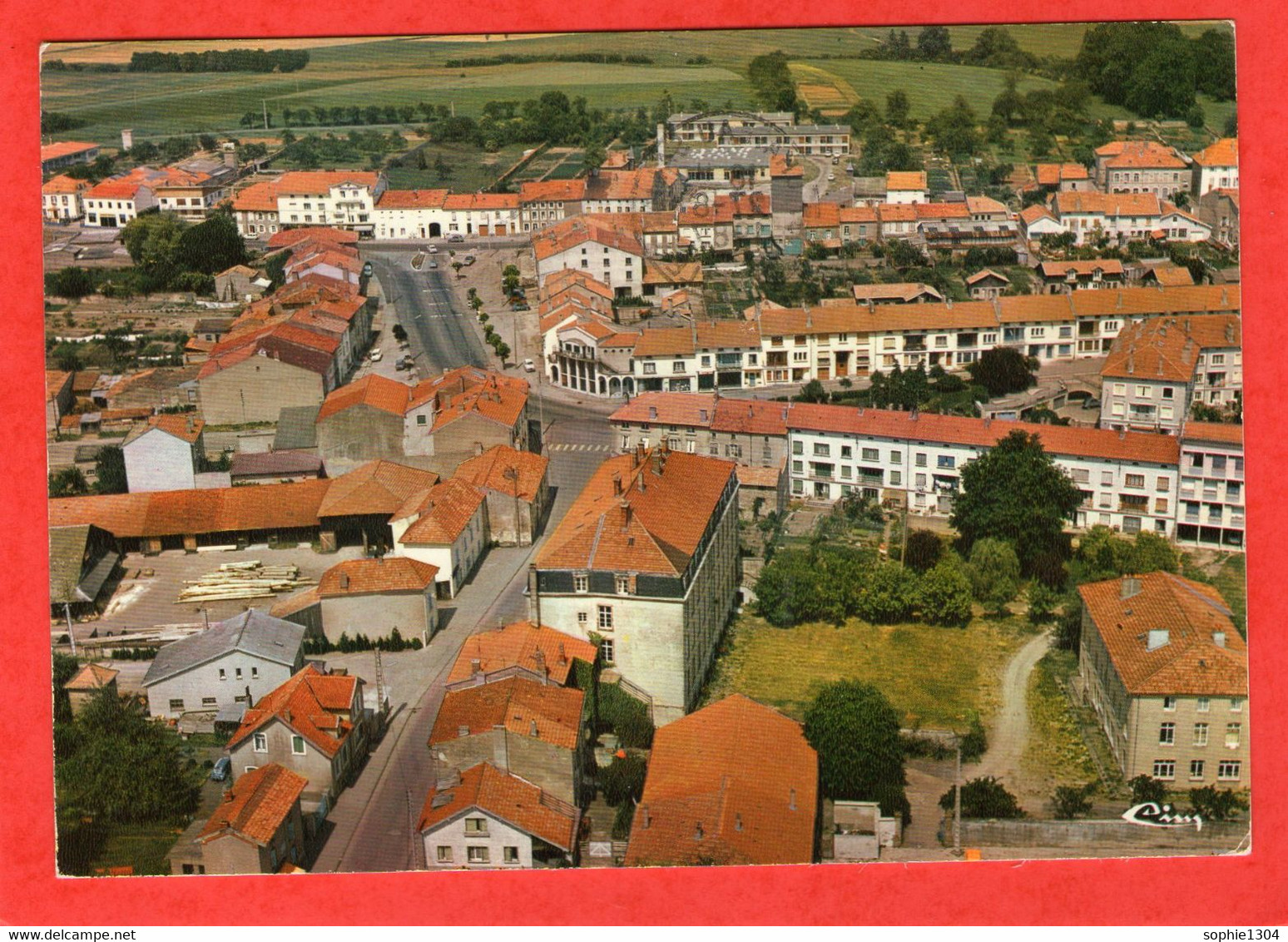 CHATEAU-SALIN - Vue  Aérienne - 1987 - - Chateau Salins