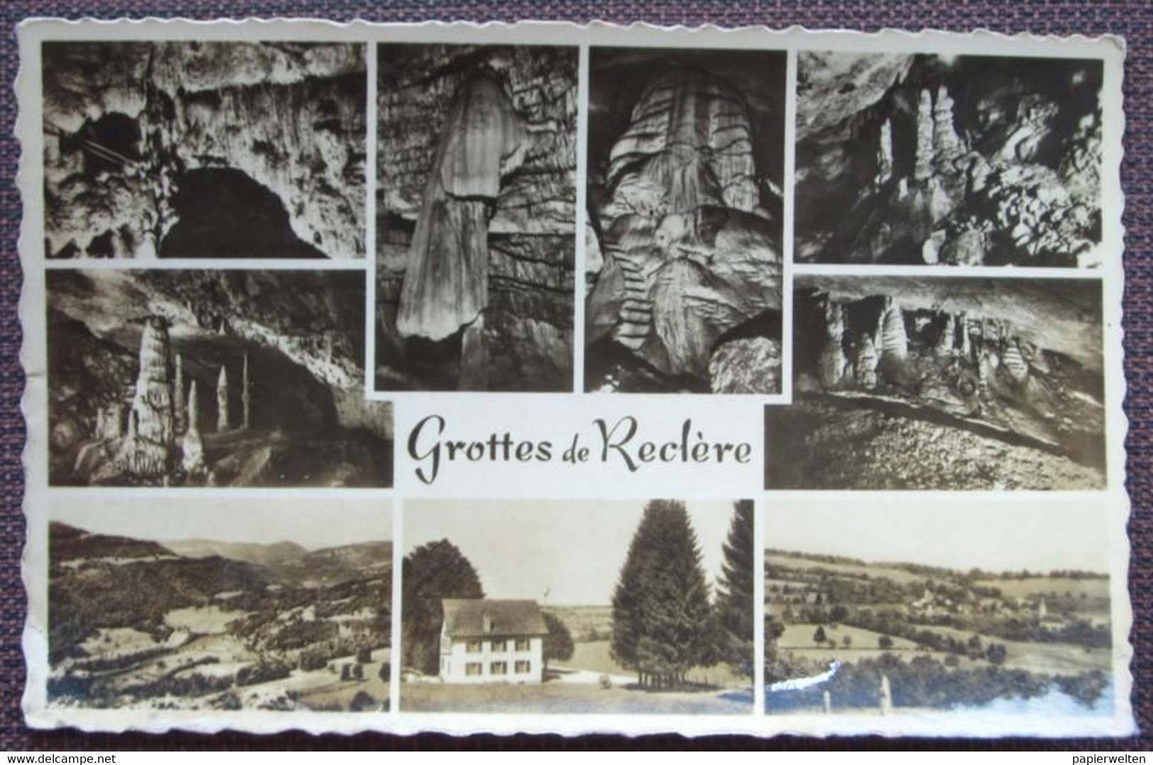 Haute-Ajoie (JU) Réclère - Mehrbildkarte "Grottes De Réclère" - Réclère