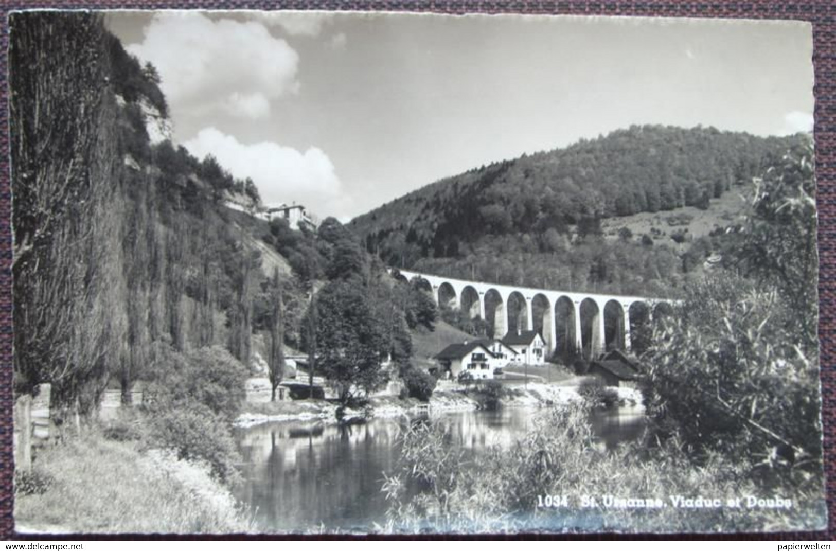 Clos Du Doubs (JU) Saint-Ursanne - Viaduc Et Doubs - Saint-Ursanne